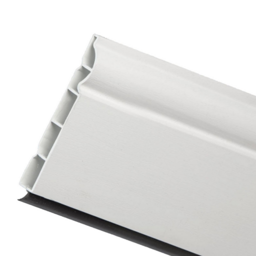 150mm White UPVC Skirting Board White Torus