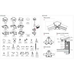 skypod pitched lantern roofs components