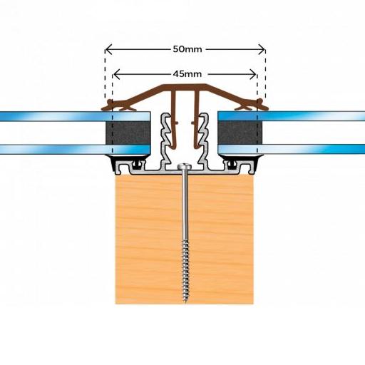 10-25mm snapdown glazing bar dimensions