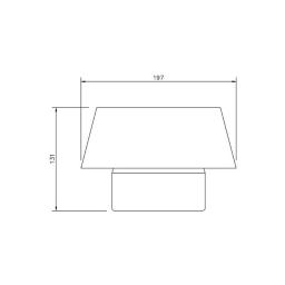 floplast soil pipe extract cowel dimensions