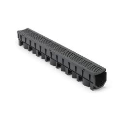 110mm Channel Drain with Plastic Grate - D700