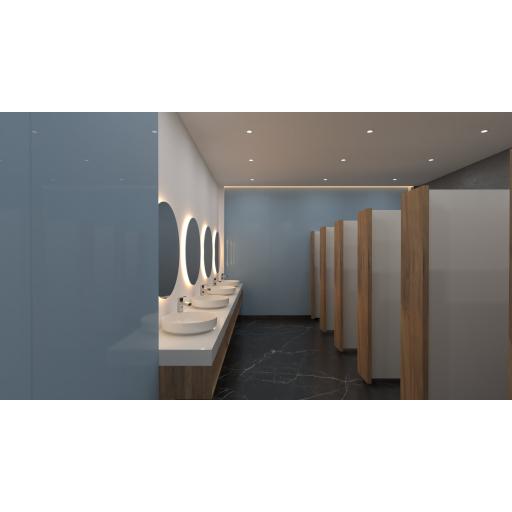 sky satin hygienic pvc toilet cladding sheet