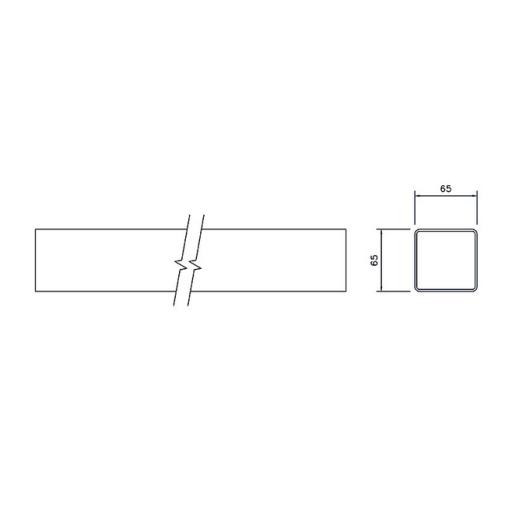 floplast square downpipe dimensions