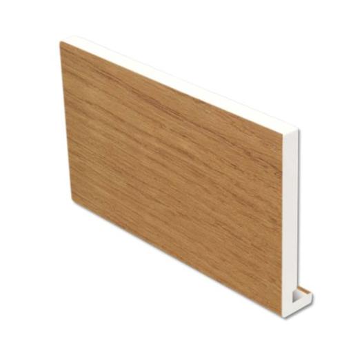 Irish Oak UPVC Fascia Board