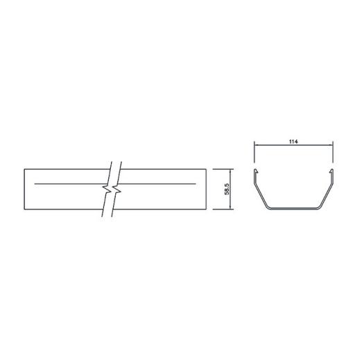 floplast square gutter dimensions