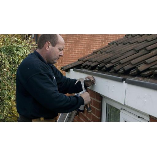 installation of upvc fascia board