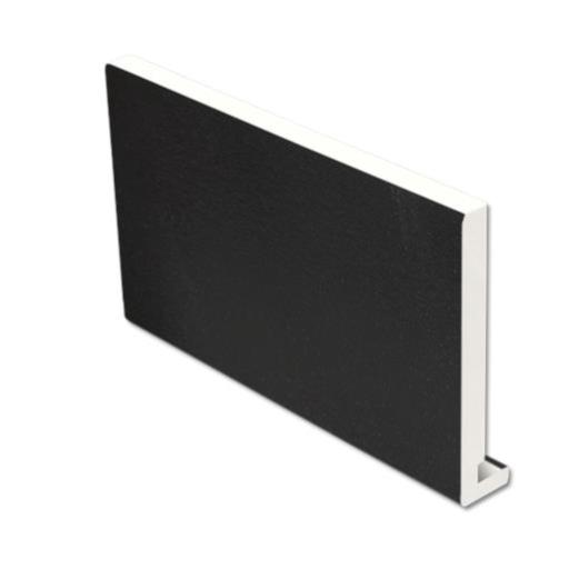 Plain Black UPVC Fascia Board