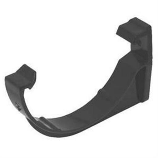 FloPlast Anthracite Grey Half Round Gutter Fascia Bracket