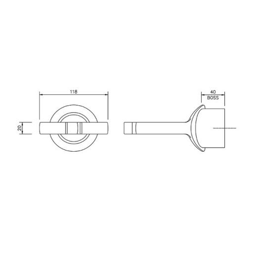 floplast soil pipe strap boss dimensions