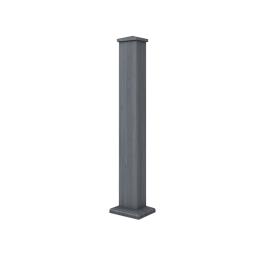 charcoal composite handrail system extra post