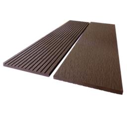 suelo composite decking fascia plank 3600 x 150 x 10mm brown