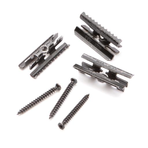 composite decking accessories tub of 50 x fixing clips & 50 x screws (2.5m²)