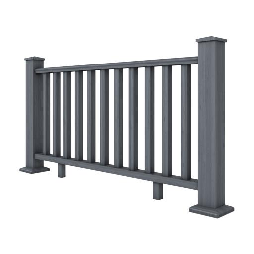 charcoal composite handrail system 3