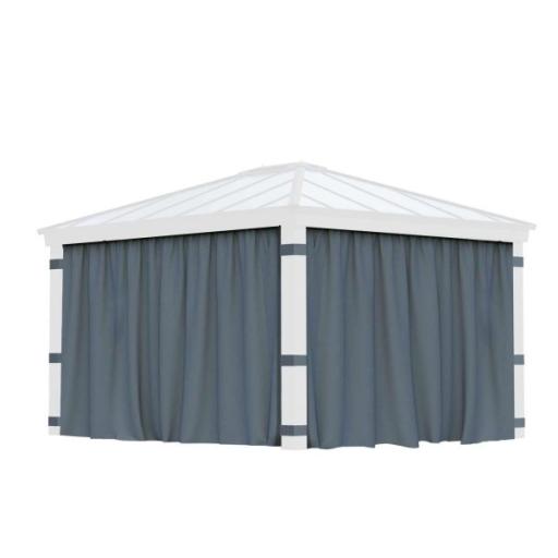 Dallas 12ft x 14ft Gazebo Curtain Set