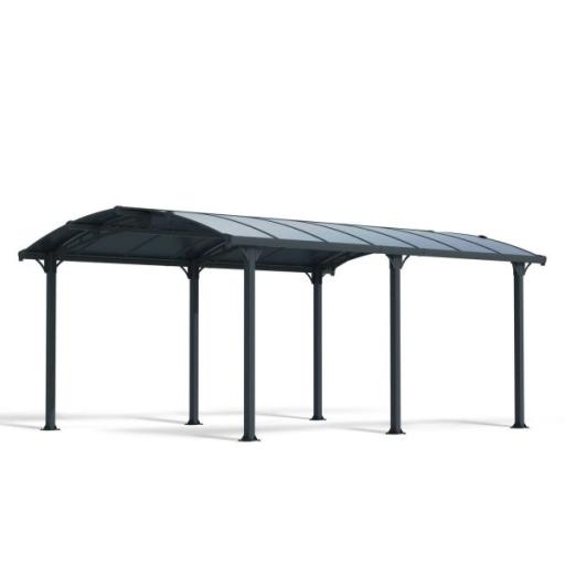 Tucson 3.6m x 5.1m Gazebo Kit - Grey Structure