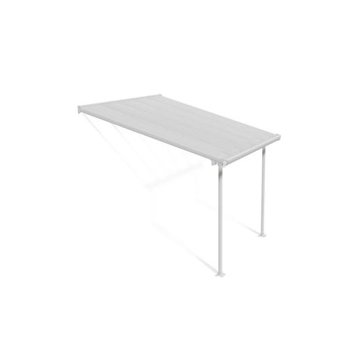 Feria Patio Cover 3m x 3m - White Aluminium Frame & Clear Polycarbonate