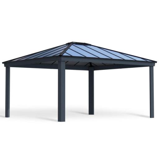 Colorado 14ft x 16ft Carport - Grey Aluminium