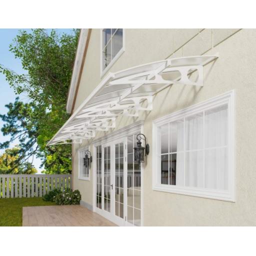 Bordeaux 8.9m x 1.4m Door Canopy