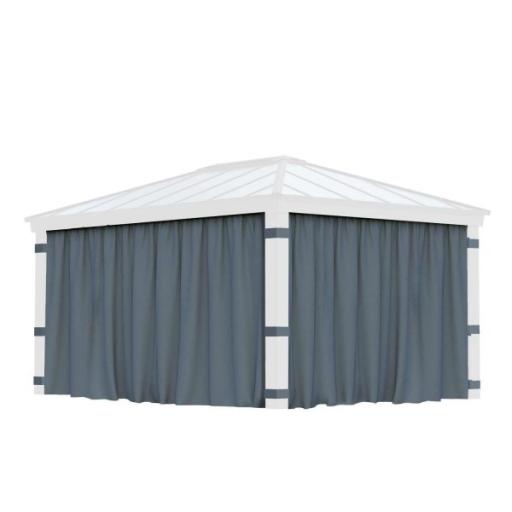 Dallas 12ft. x 16ft. Gazebo Curtain Set