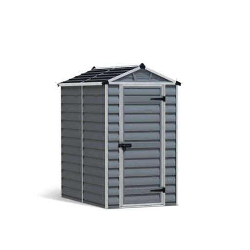 Skylight 4ft x 6ft Garden Shed - Grey Polycarbonate Panels