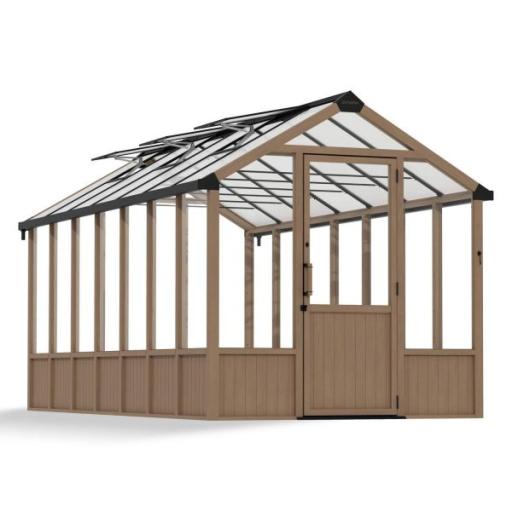 Greenhouse Kits Natura Cedar Wood 8ft x 17ft
