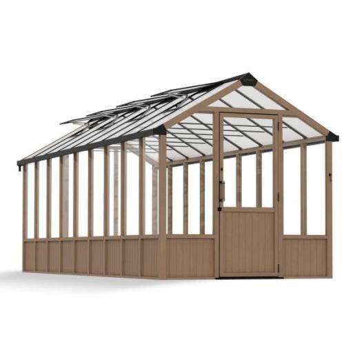 Greenhouse Kits Natura Cedar Wood 8ft x 22ft