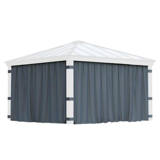 Dallas 14ft x 14ft Gazebo Curtain Set