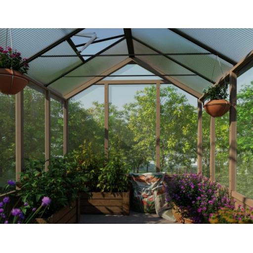 Greenhouse Kits Natura Cedar Wood 8ft x 22ft
