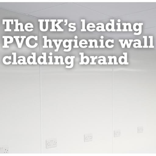 uk leading brand of hygienic pvc wall cladding