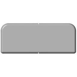 an image of a 100mm upvc fascia end cap 