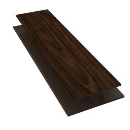rosewood h section joint trim freefoam 5 meter