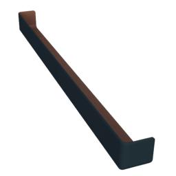600mm freefoam double ended fascia corner anthracite