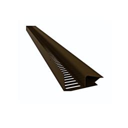 rosewood brown freefoam soffit vent strip 5 meter