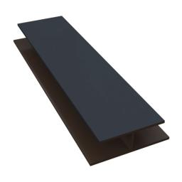 anthracite freefoam soffit joint trim 5 meter