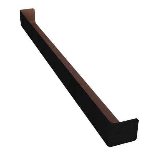 600mm double ended black ash external corner.png