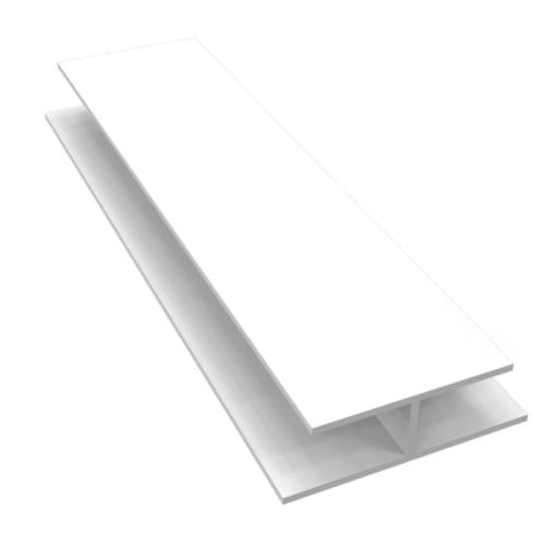 white soffit board h section joint trim 5 meter