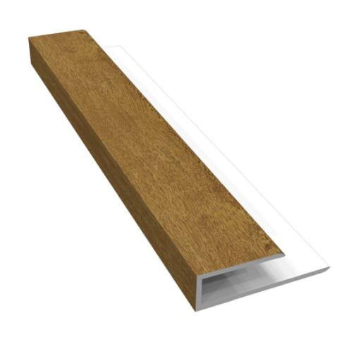 Golden Oak Soffit Trims - 5m