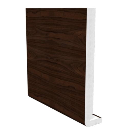 Rosewood 18mm uPVC Replacement Fascia Board - 5m