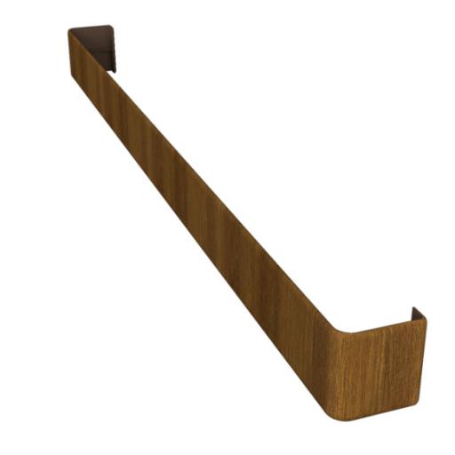 600mm double ended fascia joint golden oak freefoam
