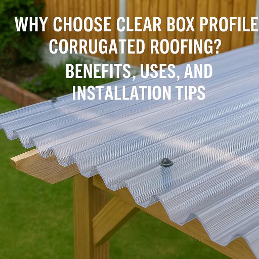 why choose clear box profile corrugated roofing