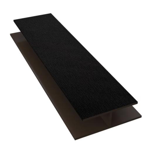 black ash soffit h section joint 5 meter