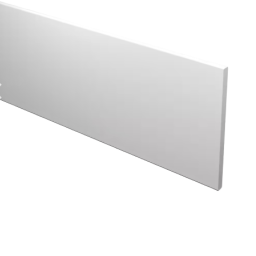 16mm white flat replacement fascia board freefoam 5 meter