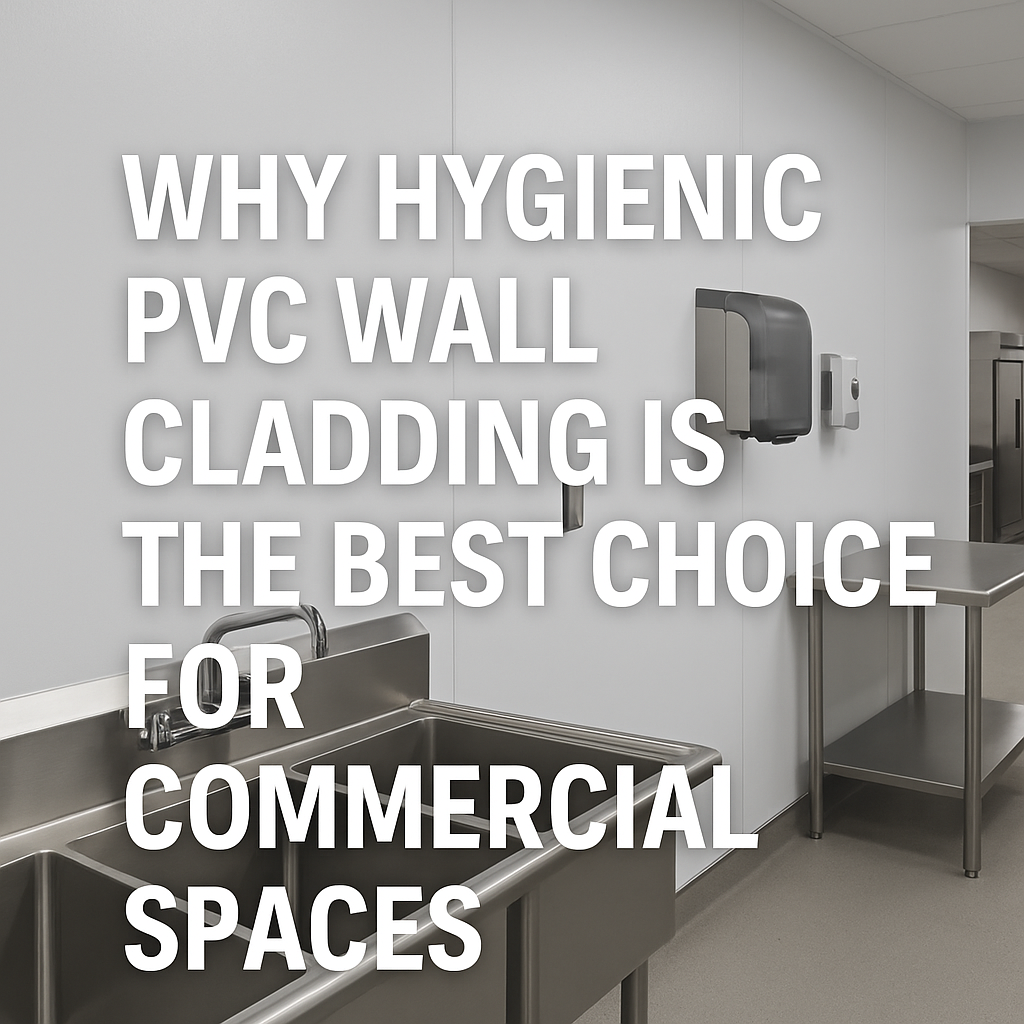 Why Hygienic PVC Wall Cladding Is the Best Choice for Commercial Spaces