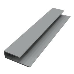 freefoam colormax 5 meter soffit board starter trim storm grey