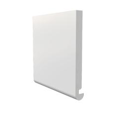 18mm white freefoam roundnose fascia 5 meter side view