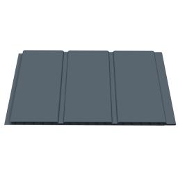 freefoam colormax 300mm tongue and groove 10mm hollow soffit dark grey 5 meter