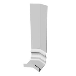 135 degree external ogee corner white