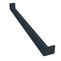 600mm anthracite grey square double corner