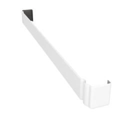 600mm double ended ogee joiner white