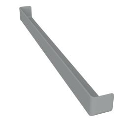 600mm storm grey square double corner